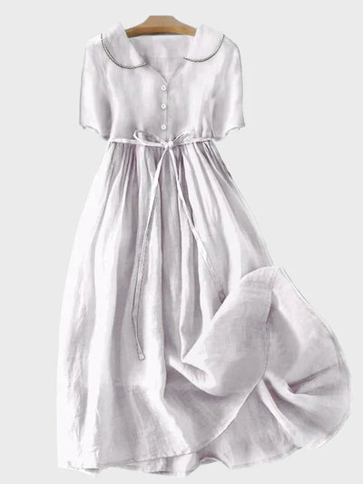 Charlotte | Stunning Classic Buttoned Velvet Dress