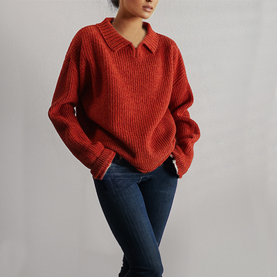 Bonnie | Knitted Loose Sweater With Long Sleeves
