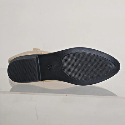 Evie | PU Leather Cowboy Boots with Comfortable Lining