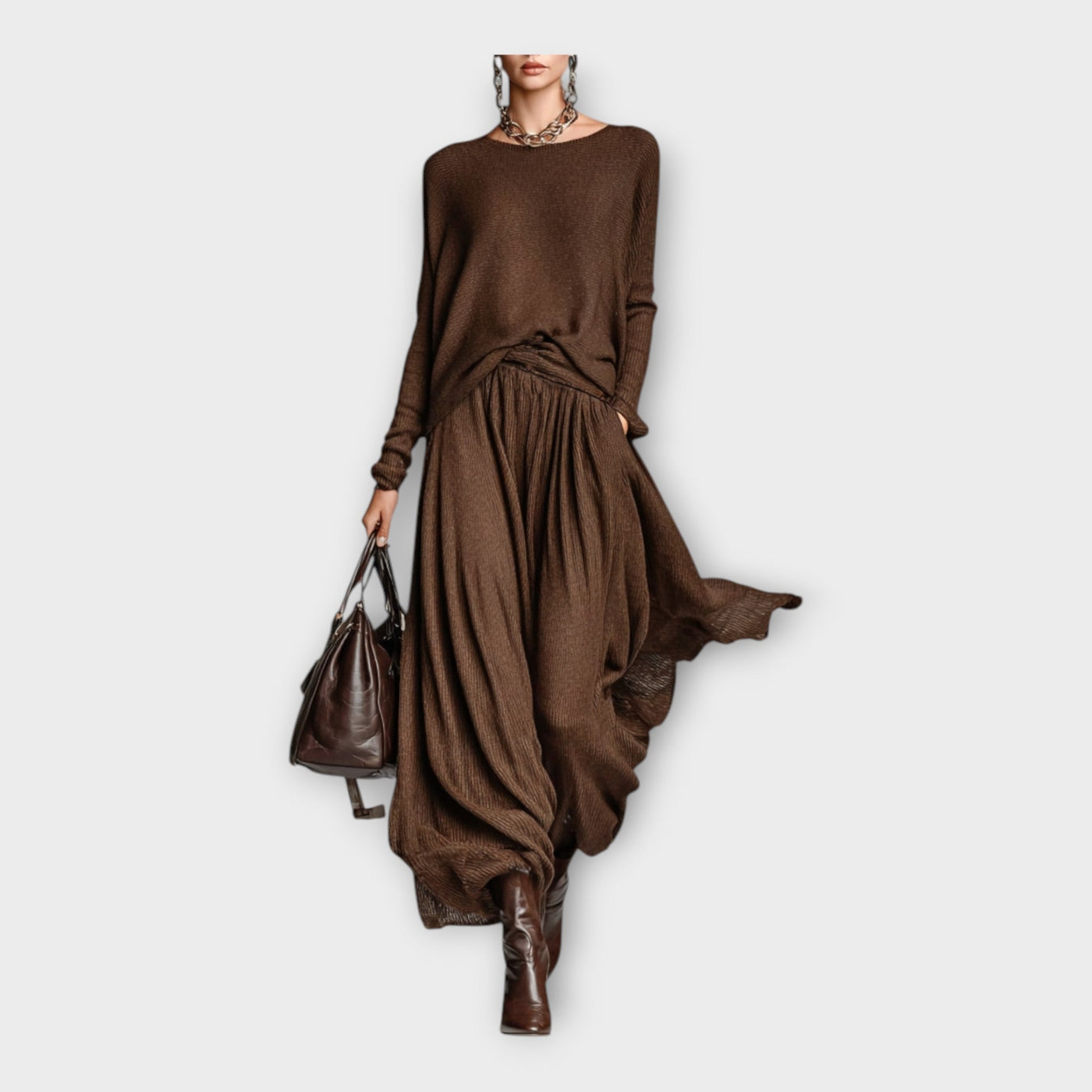 Beauchamp | Knitted Set With Airy Sophistication