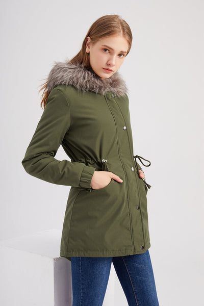 Leila | Parka Coat – Mid-Length Regular Fit