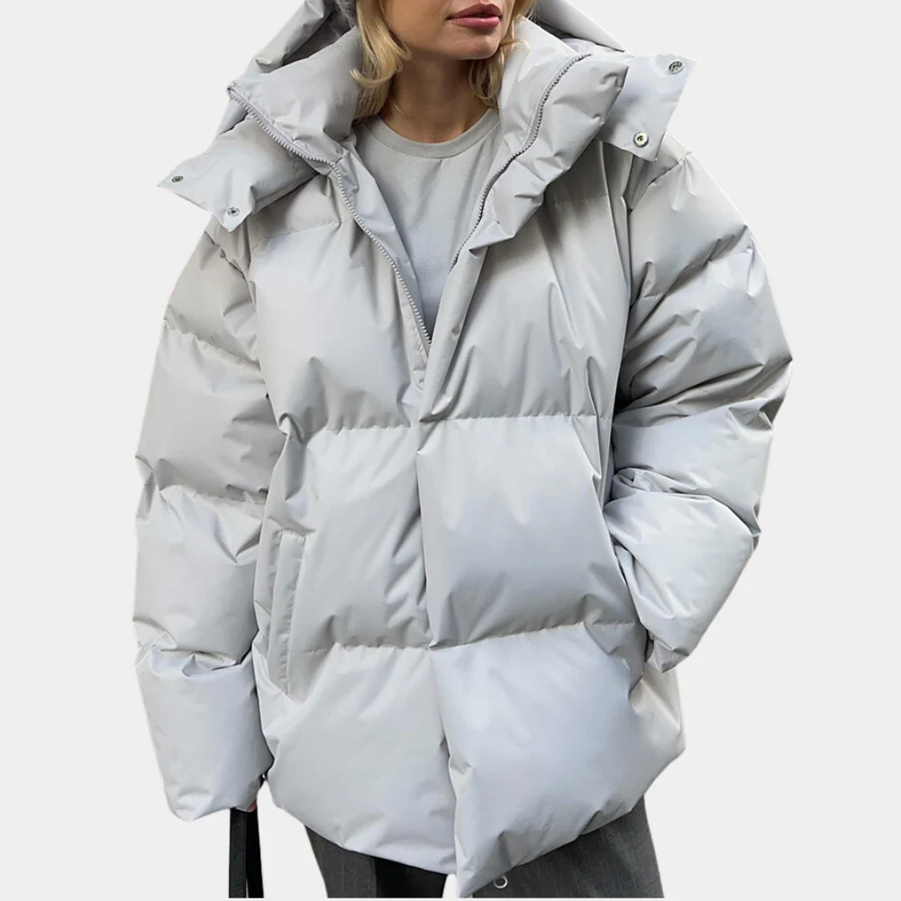 Rosalie | Padded Jacket – Quilted Hooded