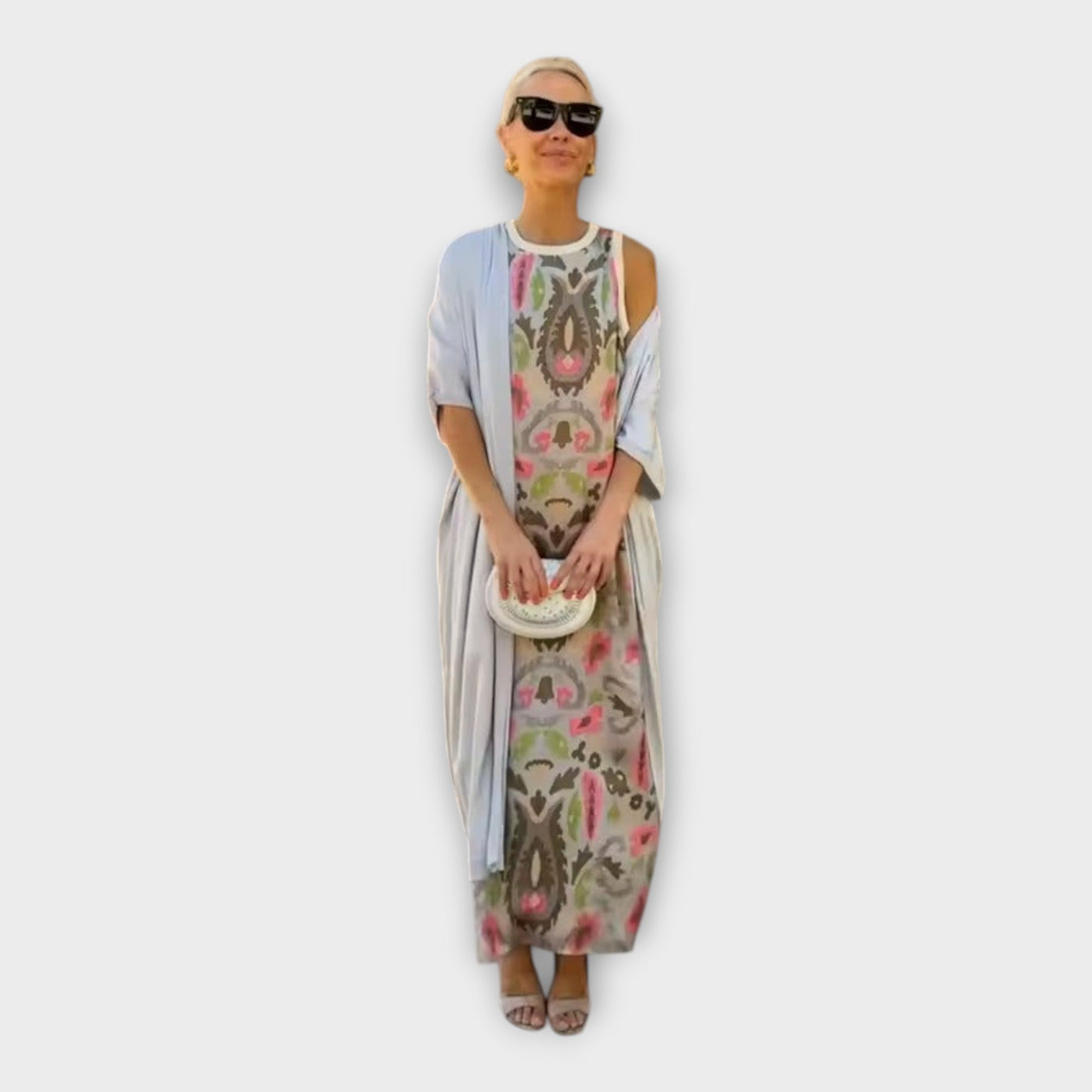 Winchester | Maxi Dress With Sophisticated Pattern