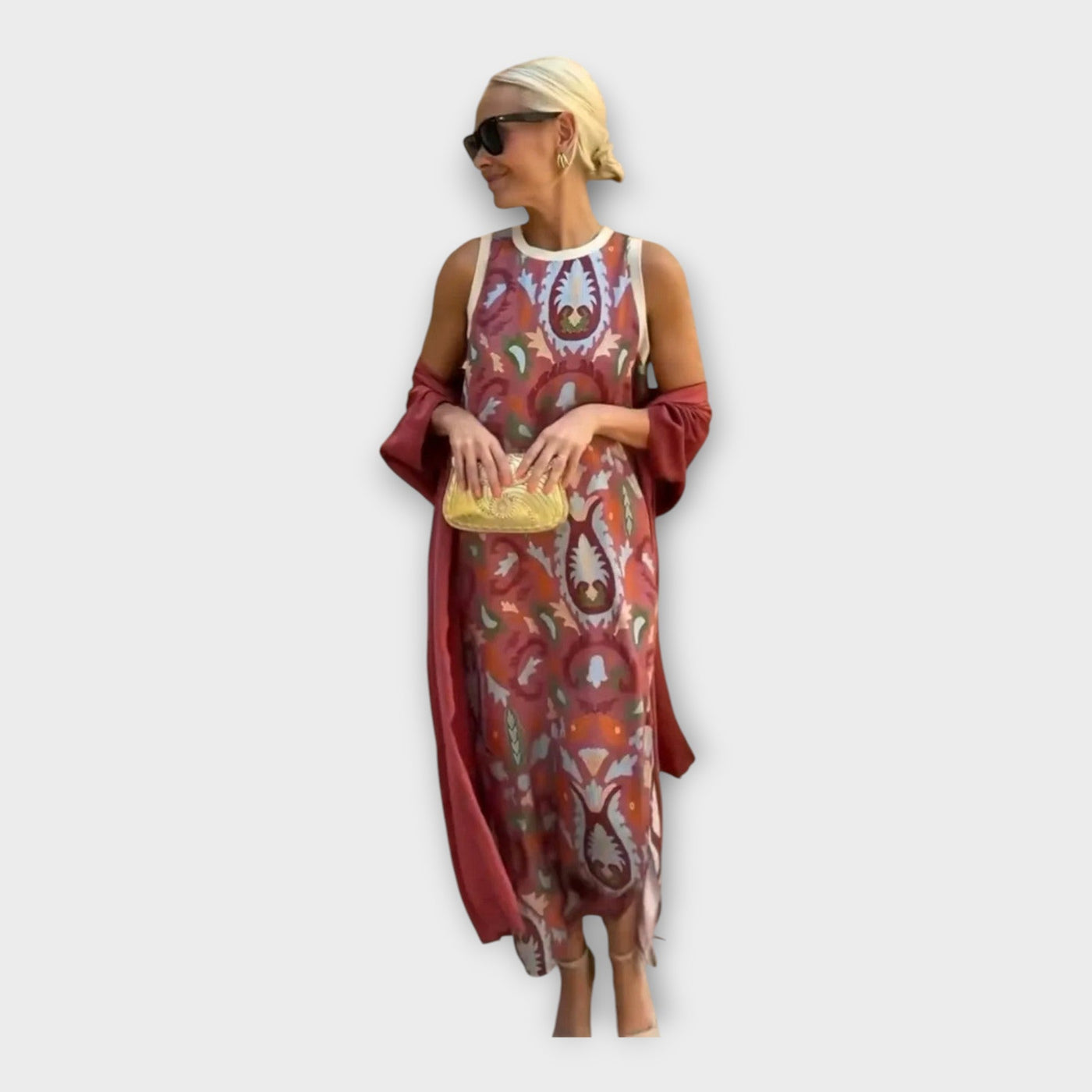 Charlotte | Elegant Dress With Sophisticated Patterns