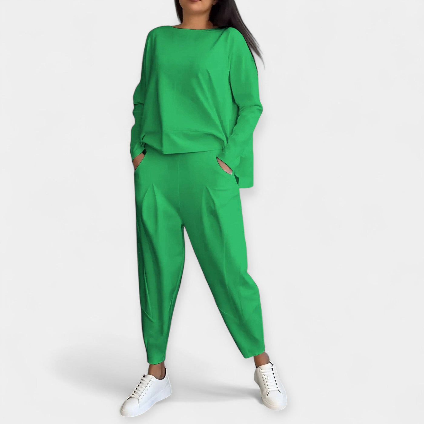 Alex | Contemporary Flattering Long Sleeve Ensemble