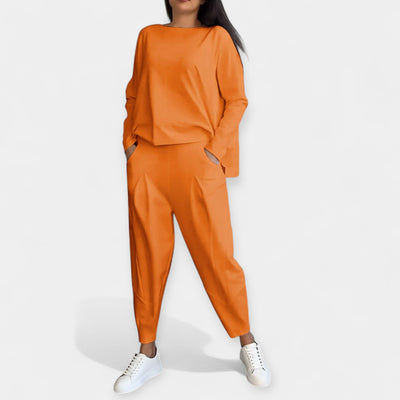 Alex | Contemporary Flattering Long Sleeve Ensemble