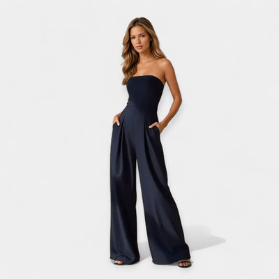 Winchester | Strappy Corset Style Evening Jumpsuit