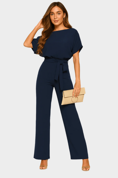Finley | Timeless Sophisticated Jumpsuit With Belt