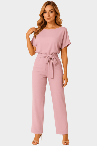 Finley | Timeless Sophisticated Jumpsuit With Belt