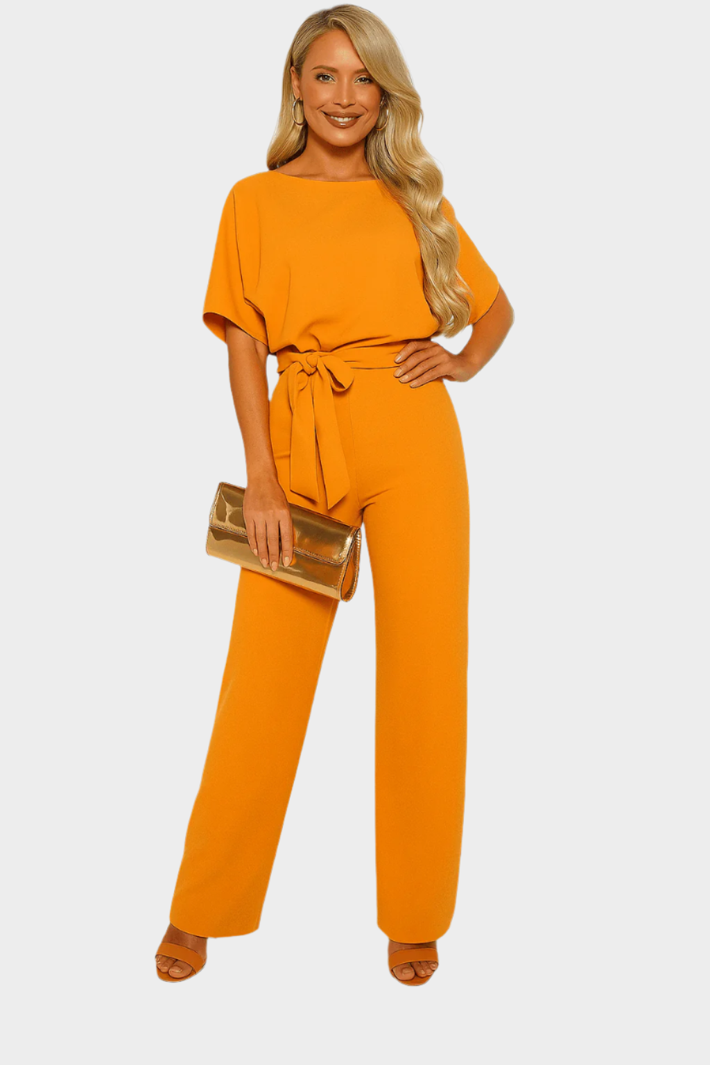 Finley | Timeless Sophisticated Jumpsuit With Belt