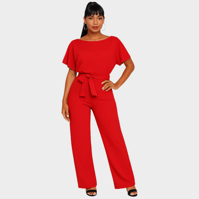 Finley | Timeless Sophisticated Jumpsuit With Belt