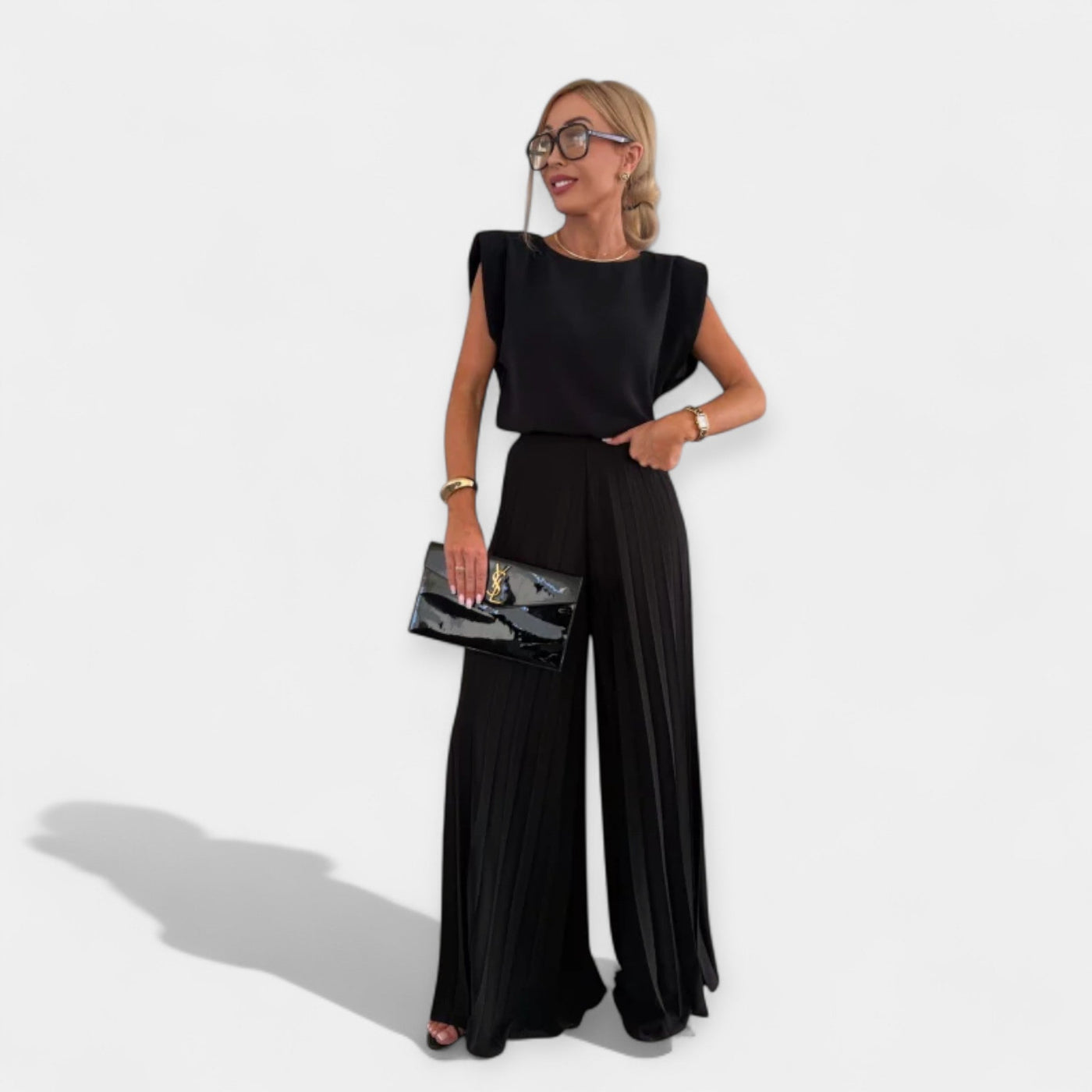 Rowan Pembroke James | Elegant Summer Top and Trousers