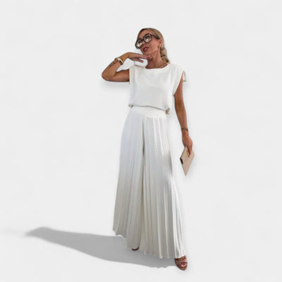 Rowan Pembroke James | Elegant Summer Top and Trousers
