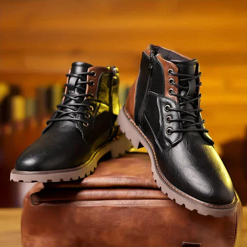 Jethro | Premium Lace-Up Boots | Last day 80% off!