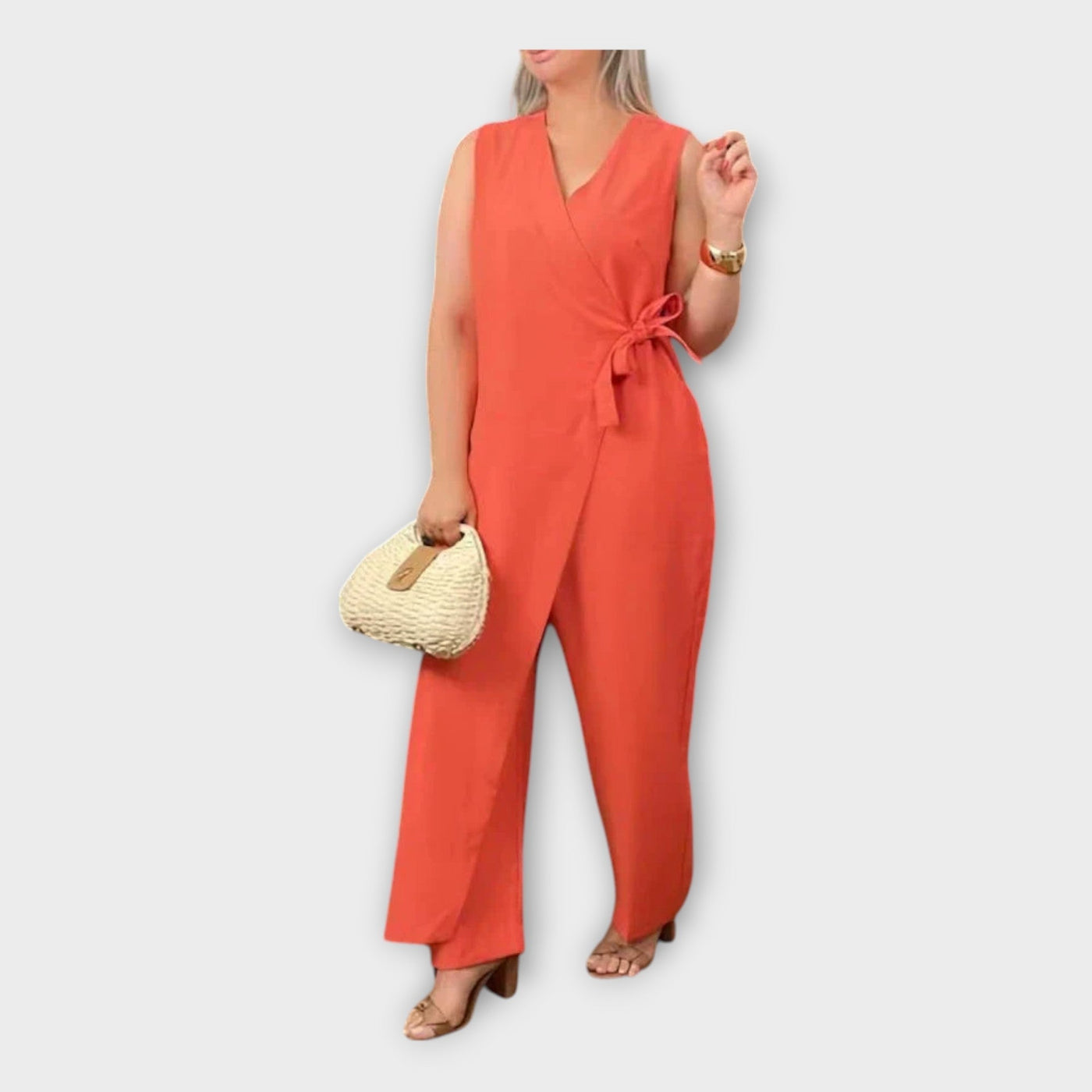 Finley | Luxurious Jumpsuit Waistline Tailoring Design