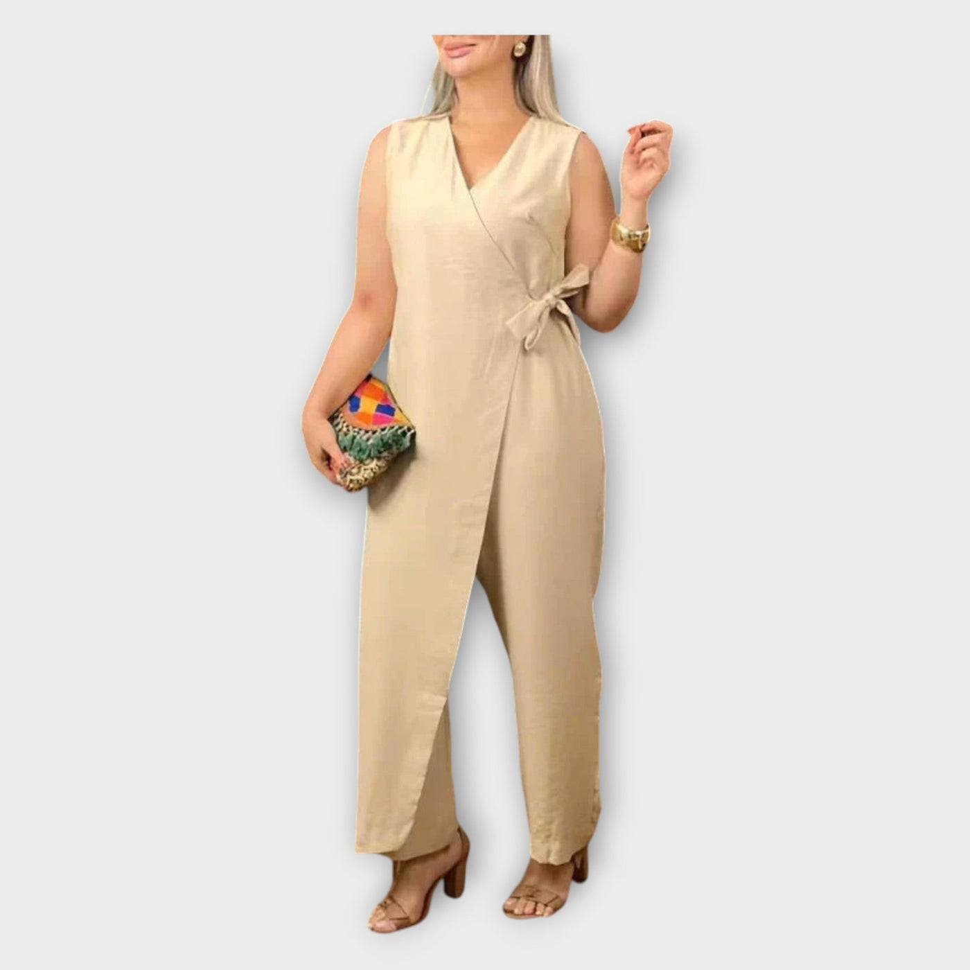 Finley | Luxurious Jumpsuit Waistline Tailoring Design