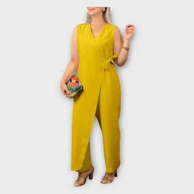 Finley | Luxurious Jumpsuit Waistline Tailoring Design