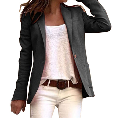 Women’s Blazer – Slim Fit – Tailored Silhouette – Luxury Fabric – Notched Lapel
