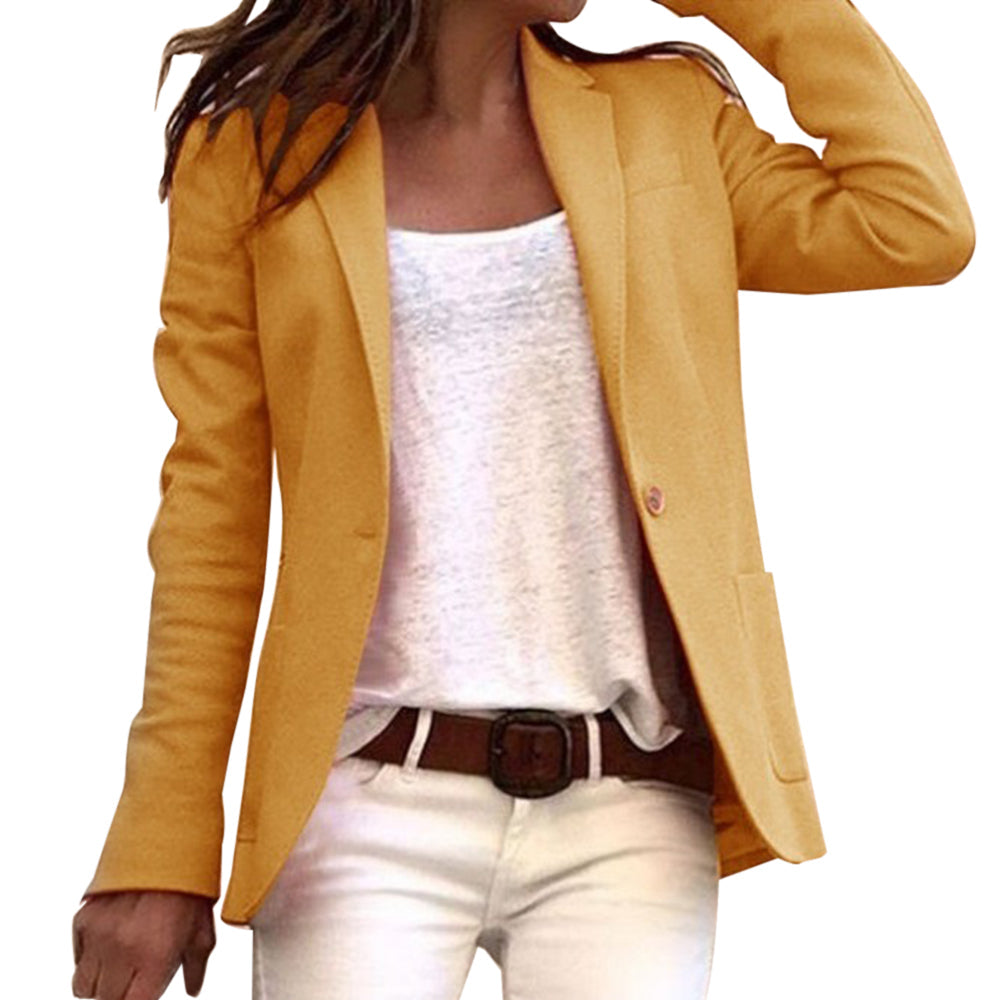 Women’s Blazer – Slim Fit – Tailored Silhouette – Luxury Fabric – Notched Lapel